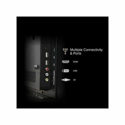 SPJ 32 Inch Frameless Digital TV With InbuiIt Free To Air Decoder - Black