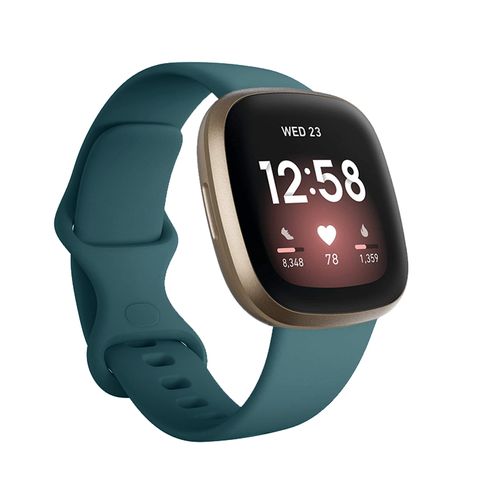 Silicone Band for  Versa 3 Smart Watch Double-Buck Waterproof Small Large Women Men let band for  Sense strap-black