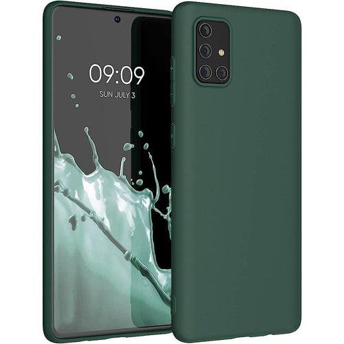Samsung Galaxy A70, A71, A72, A73 A74 5G Silicon Phone Cover Case-Green