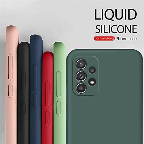 Samsung Galaxy A70, A71, A72, A73 A74 5G Silicon Phone Cover Case-Green