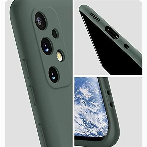 Samsung Galaxy A70, A71, A72, A73 A74 5G Silicon Phone Cover Case-Green