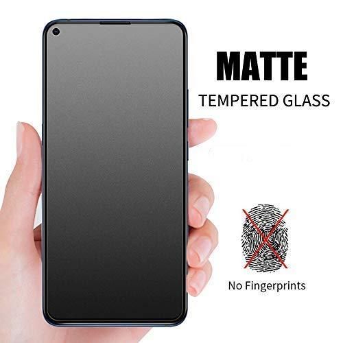 Samsung Galaxy M02 M02s M22 M32 M32 5G M42 M52 M62 Matte Ceramic Screen Protector Anti Fingerprint Scratch Guard -Black