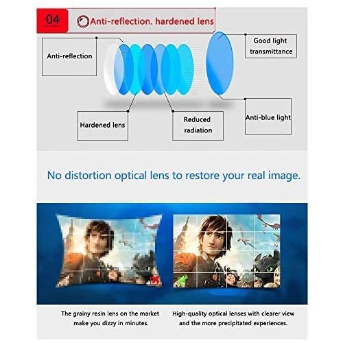 VR SHINECON 3D Glasses Virtual Reality Headset for iPhone Android Smartphone Smart Phone Goggles Lunette Set, Color May Vary.