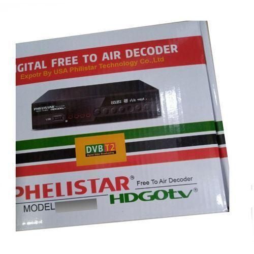 Phelistar Original Free To Air Decoder - Black