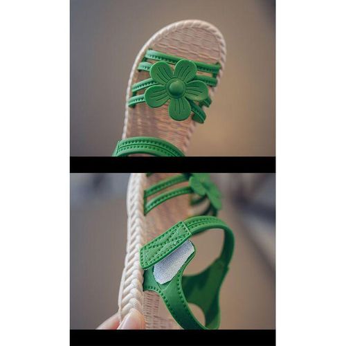 Fashion Baby Girls Cute Summer Princess Sandals Toddler Kid Children Velcro Soft Shoes