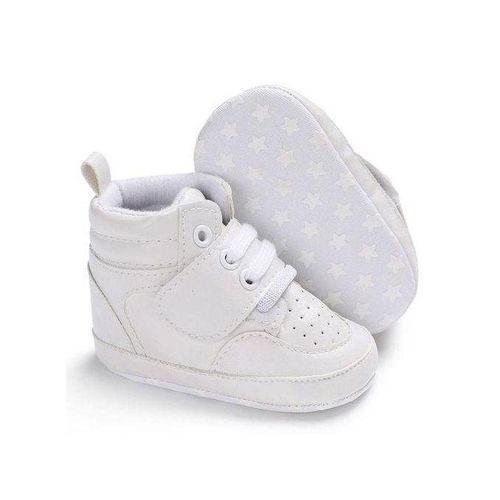 Fashion Shoes Soft Sole Crib For Newborn BabyWhite