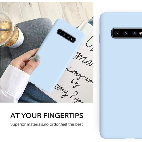 Samsung Galaxy S10e, S10, S10 Plus, S10 5G Silicone Case-sky Blue