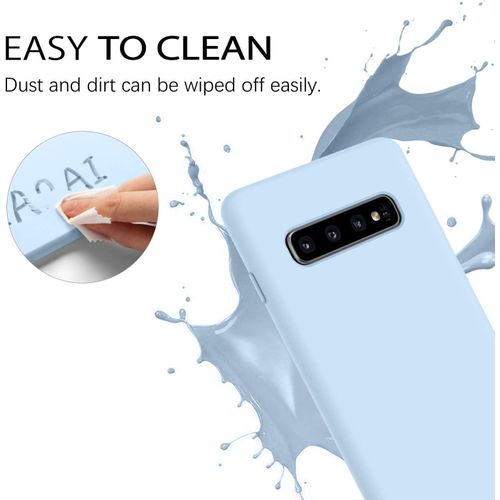 Samsung Galaxy S10e, S10, S10 Plus, S10 5G Silicone Case-sky Blue
