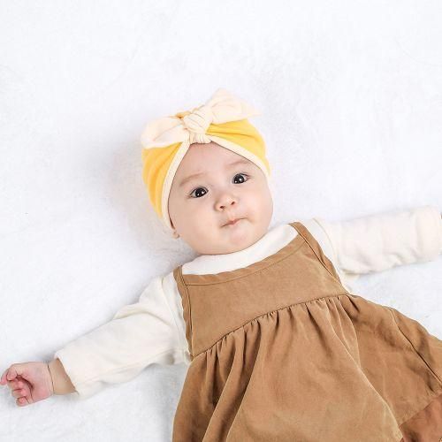Newborn Baby Girl Hat Cotton Warm Bow Beanie Infant 01 Year