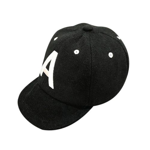 Baby Baseball Cap Spring Summer Snapback Hip-Hop Sun Hat for 8-24Month Kids New,Black NO5116