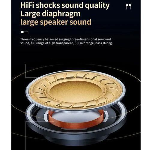 TWS Bluetooth 5.3 Earphones-JR-black