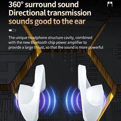 TWS Bluetooth 5.3 Earphones-JR-black