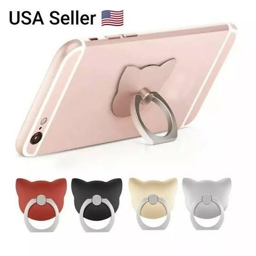 Smartphone Ring Holder/Stand Cat Design