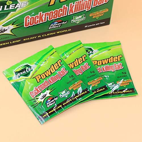 Cockroach Killing Bait Powder With Instant Killing Results Even For Stubborn Cockroaches-Multicolour