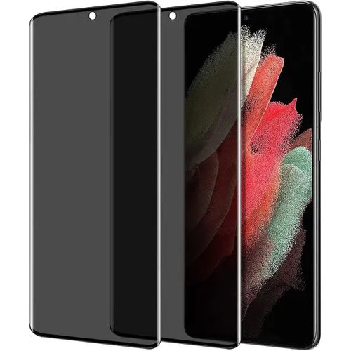 Glass  Privacy Screen Protector For Samsung Black