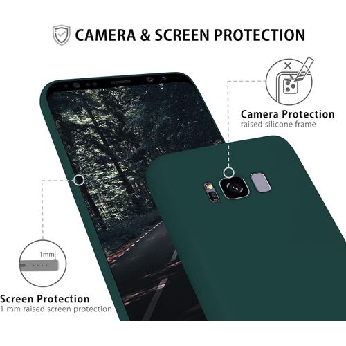 Samsung Galaxy S8, S8 Plus, S9, S9 Plus Silicone Phone Case-Green