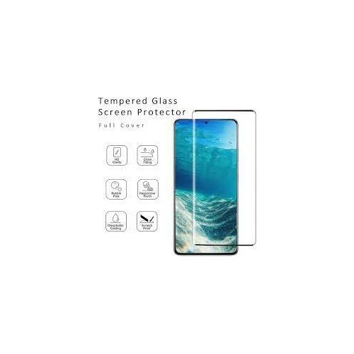 Samsung Note 20 Ultra tempered glass full glue edge to edge scratchproof guard Screen Guard For Samsung Note 20 with free installation kit - Black