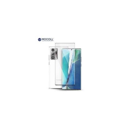 Samsung Note 20 Ultra tempered glass full glue edge to edge scratchproof guard Screen Guard For Samsung Note 20 with free installation kit - Black