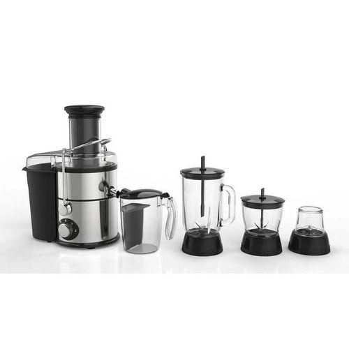 Hoffmans 4 ln 1 Electric Juicer,Blender/Extractor,1.5L- Silver