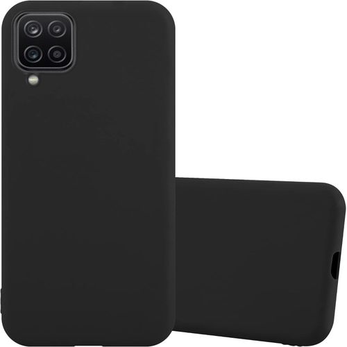 Samsung Galaxy A12, A13 4G, A13 5G, A14, A15 5G Silicon Phone Cover Case-Black