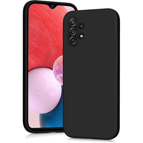 Samsung Galaxy A12, A13 4G, A13 5G, A14, A15 5G Silicon Phone Cover Case-Black