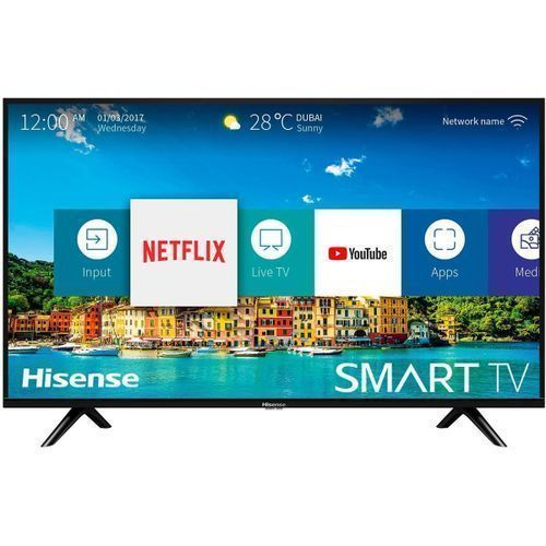 Hisense 32inch Smart Frameless LED TV - Black