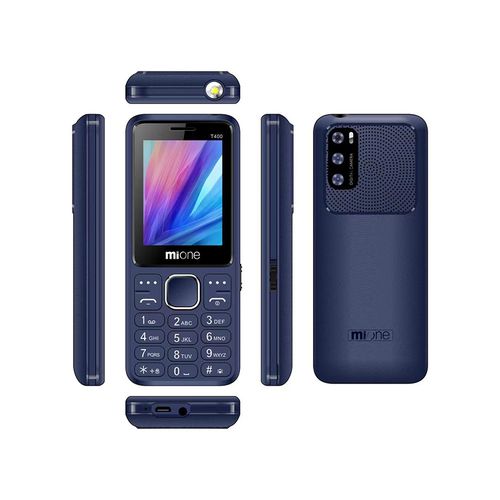 Mione T400-Dual SIM 2.4" 2500mAh With Camera-Blue(1 YR WRTY)