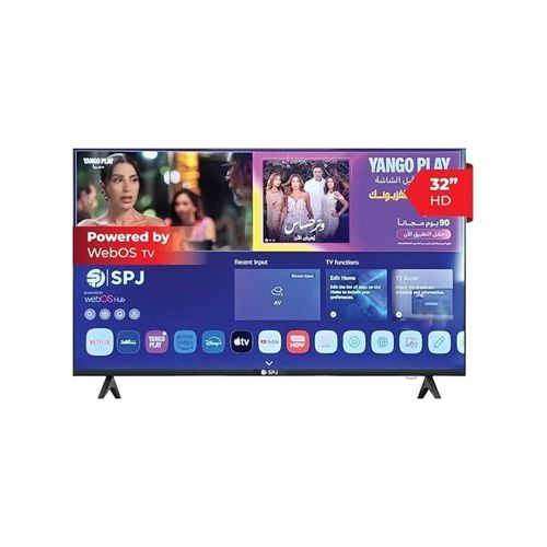 SPJ 32 Inch Smart Frameless FHD Ai ThinQ Webos Series LED TV - Black