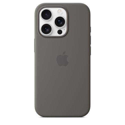 Apple IPhone 16 Pro , Pro Max  Silicone Phone Case With MagSafe Phone Cover – Stone Gray