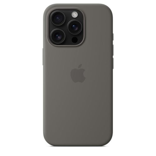 Apple IPhone 16 Pro , Pro Max  Silicone Phone Case With MagSafe Phone Cover – Stone Gray