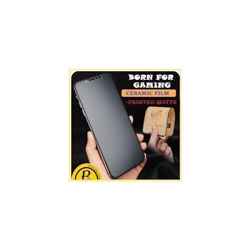 Infinix Smart 2, 3, 4, 5, 6, 7,8 HD Plus Matte Ceramic Screen Protector Anti Fingerprint Scratch Guard -Black