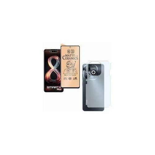 Infinix Smart 2, 3, 4, 5, 6, 7,8 HD Plus Matte Ceramic Screen Protector Anti Fingerprint Scratch Guard -Black