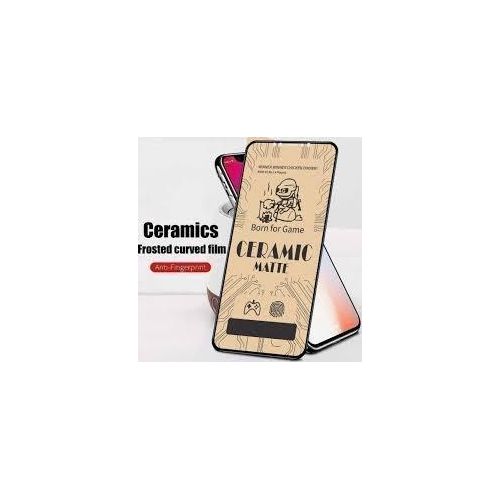 Infinix Smart 2, 3, 4, 5, 6, 7,8 HD Plus Matte Ceramic Screen Protector Anti Fingerprint Scratch Guard -Black