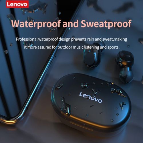 Lenovo XT91 Bluetooth 5.0 Earbuds Headphone Earphones Headset - Black