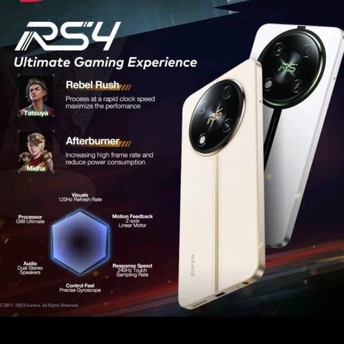 Itel RS4 RAM 16GB (8GB+8GB)+ROM 256GB Helio G99 45W 5000mAh 120hz Screen 50MP Camera - Black