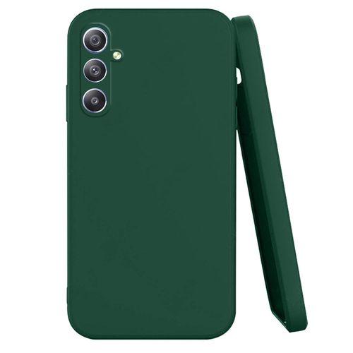 Samsung Galaxy A30, A31, A32 4G, A33, A34, A35 5G Silicon Phone Cover Case-Green.