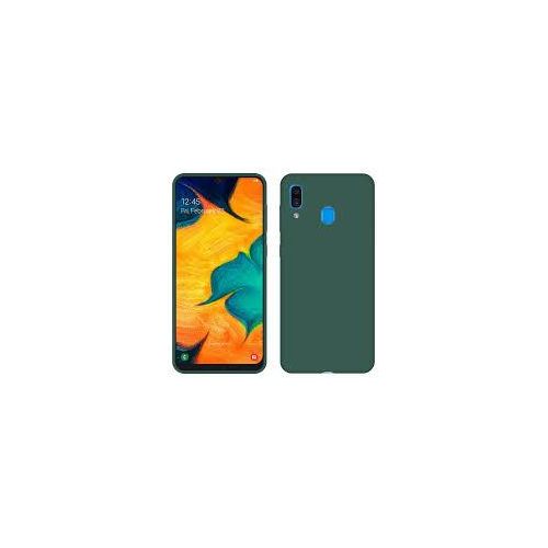 Samsung Galaxy A30, A31, A32 4G, A33, A34, A35 5G Silicon Phone Cover Case-Green.