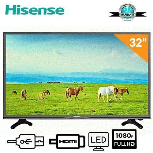 Hisense 32 Inch HD LED TV With Inbuilt Free to Air Decoder - Black