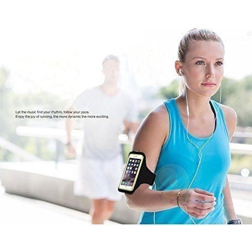 Armband With Key Holder For Smartphones Up To 5inches- Multicolor