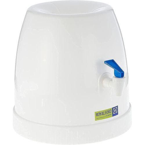 Royalford Portable Water Dispenser Drinks Beverage Serving Dispenser Tap Juice Water Carrier Water Tank And Tap For Home, School, Office For 15 & 19L Refill Bottles