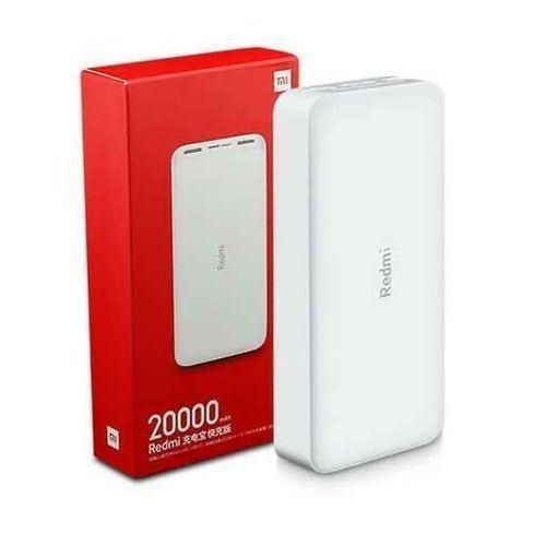 Redmi Powerbank 20000mAh Dual Input & Output Fast Charging - White/Black
