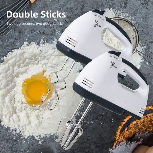 Ace Elec Hand Mixer With 4 Stirrers - HE-133 - 260W - White