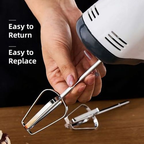 Ace Elec Hand Mixer With 4 Stirrers - HE-133 - 260W - White