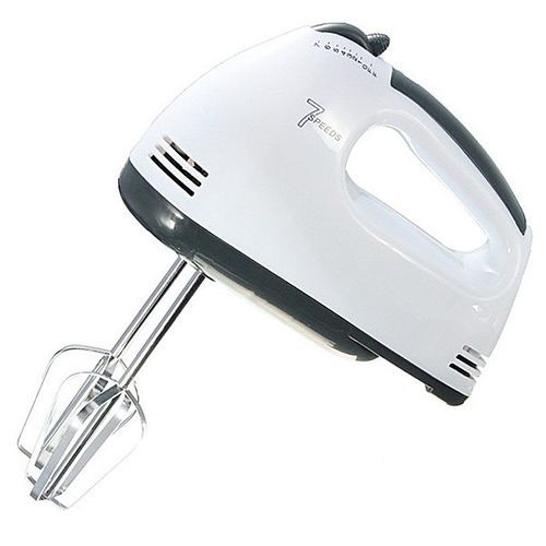 Ace Elec Hand Mixer With 4 Stirrers - HE-133 - 260W - White