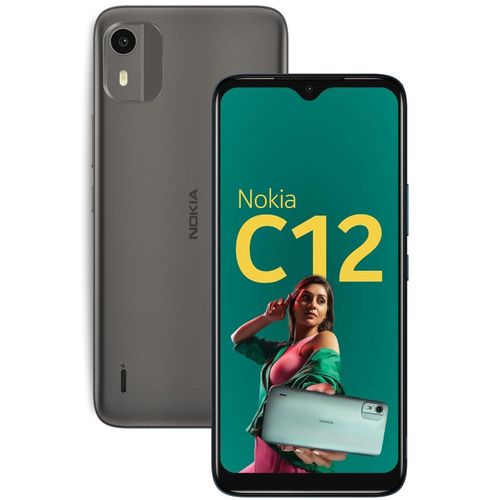 Nokia C12 - 6.3" 3GB RAM 64GB ROM 8MP 3000mAh - Charcoal