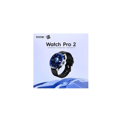 Tecno Watch Pro 2 1.43 AMOLED HD Touch Screen 466x466 Display Resolution 2.5D- Color May Vary