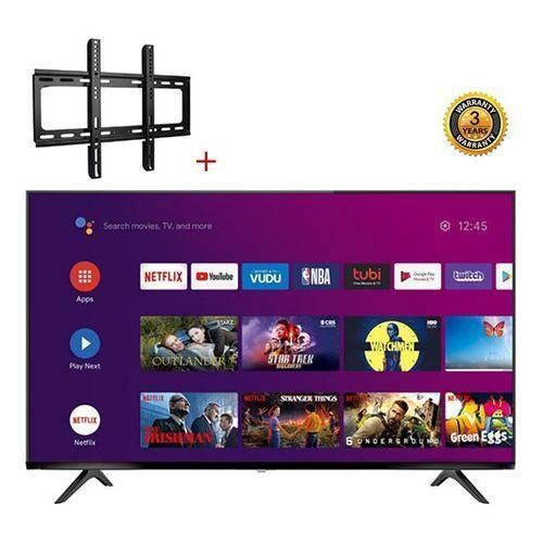 Hisense 32" Smart TV, Stream YouTube & Netflix + Free Wall Mount Bracket - Black