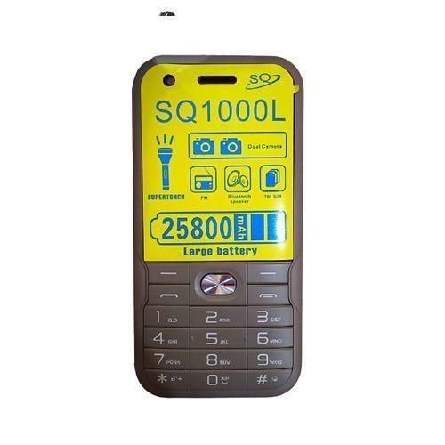 SQ  1000L - Powerbank Phone- 25800 mAh - Black