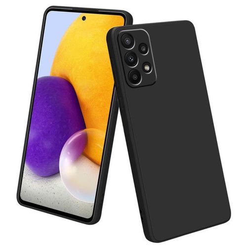 Samsung Galaxy A70, A71, A72, A73 5G Silicon Phone Cover Case-Black