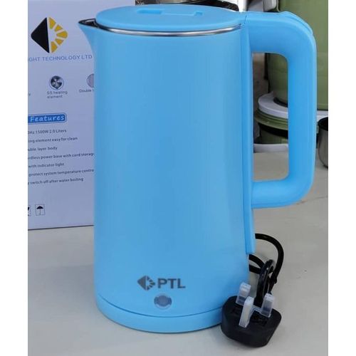 Pearl Light Water Boiler Electric Parcolator 2 Liters - Color May Vary
